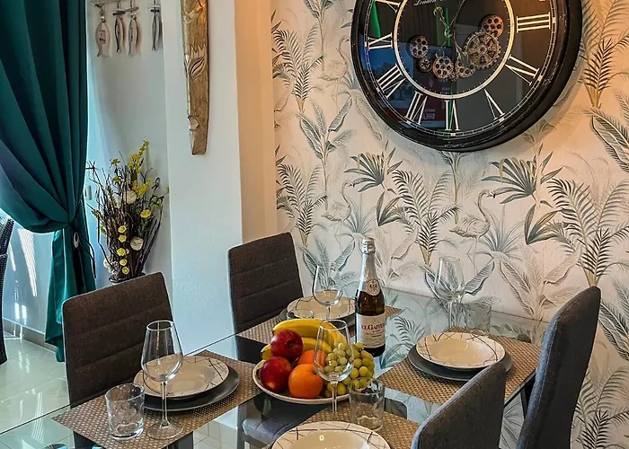 Luxory Dreamy Sunset, Seafront, Direct Access To The Promenade,wifi,pool,free Parking לוס כריסטיאנוס