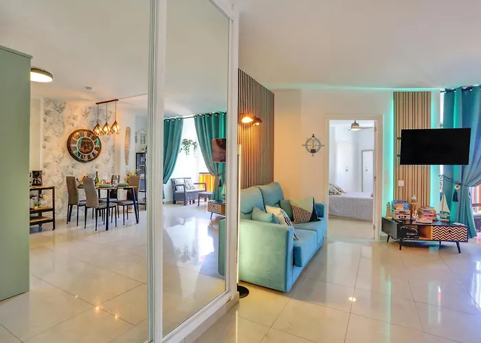 Luxory Dreamy Sunset, Seafront, Direct Access To The Promenade,wifi,pool,free Parking アパート ロスクリスティアーノス