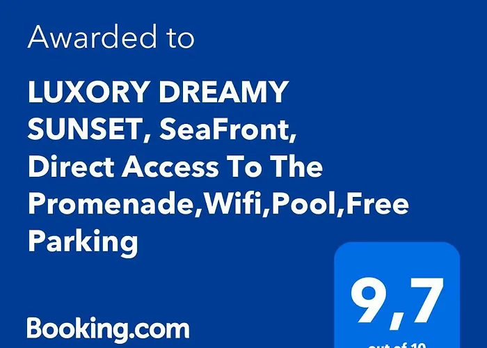Luxory Dreamy Sunset, Seafront, Direct Access To The Promenade,wifi,pool,free Parking * לוס כריסטיאנוס