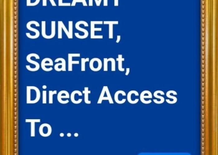Luxory Dreamy Sunset, Seafront, Direct Access To The Promenade,wifi,pool,free Parking *